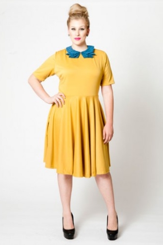 ANT-mustard dress